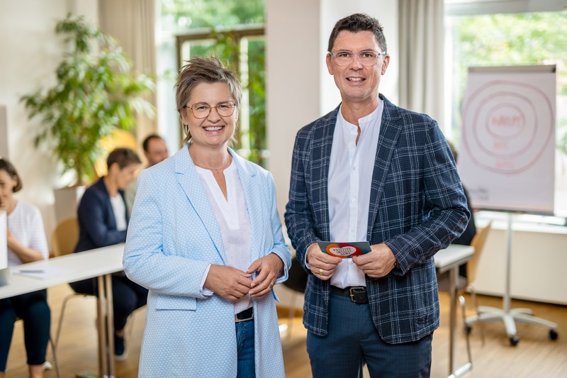 Manuela Burger und Wilfried Rappold